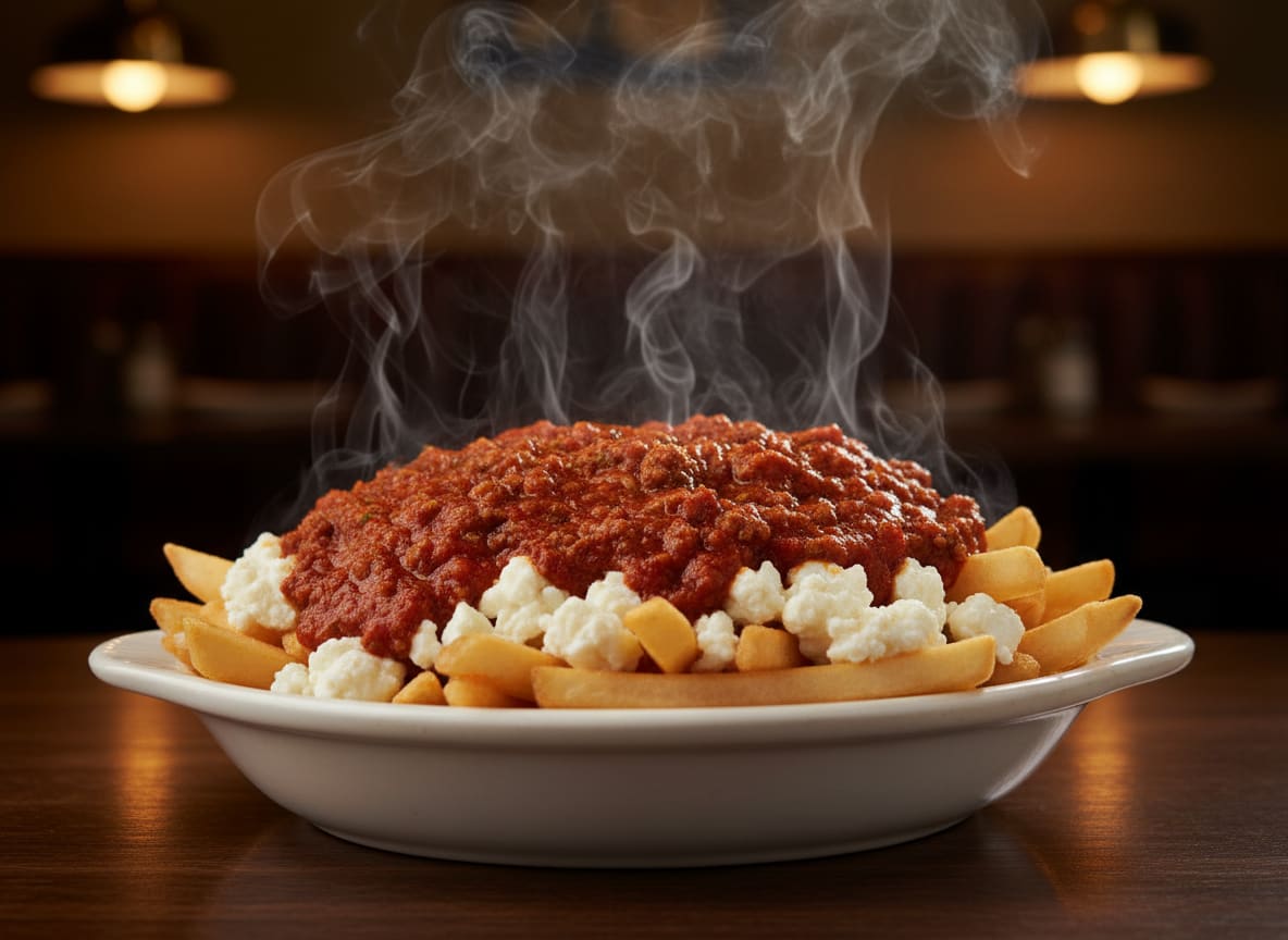 Saveurs d'ici — poutine italienne